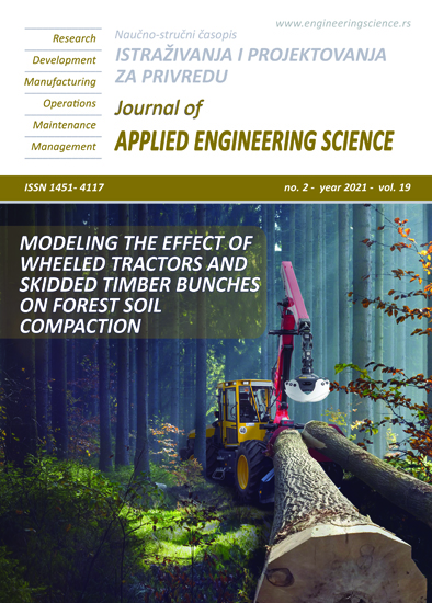 Journal of Applied Engineering Science